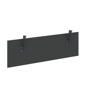 Фронтальная панель подвесная FORTA Черный Графит-Черный Графит-Бук FDST 1340 (1380х18х404) в Тольятти
