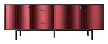 Комод с ящиками и дверцами Emerson (EM19/red/L) в Самаре
