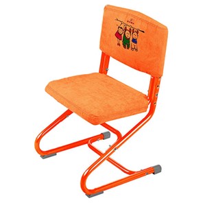 Чехол для стула СУТ 01-01 Оранжевый, Замша в Сызрани