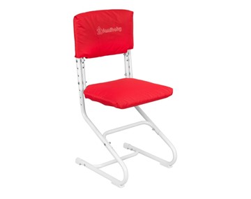 Чехлы на спинку и сиденье стула СУТ.01.040-01 Красный, ткань Оксфорд в Самаре