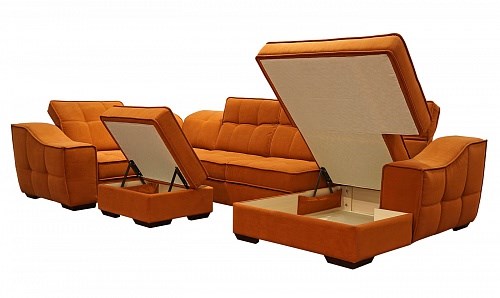 Угловой диван N-11-M (П1+ПС+УС+Д2+Д5+П1) в Самаре - изображение 2