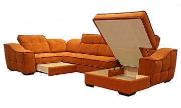 Угловой диван N-11-M (П1+ПС+УС+Д2+Д5+П1) в Самаре - предосмотр 1