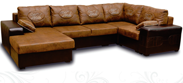 П-образный диван Verdi Плаза 405х210 в Самаре