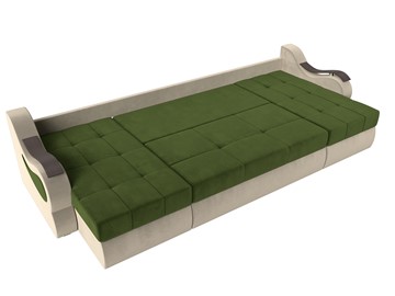 П-образный диван Меркурий П, Зеленый/бежевый (вельвет) в Самаре - предосмотр 5