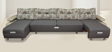 П-образный диван Престиж-15 микс в Самаре - предосмотр 1
