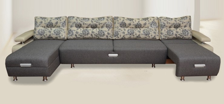 П-образный диван Престиж-15 микс в Самаре - изображение 1