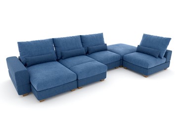 П-образный диван V-10-M П (П1+Д4+Д2+УС+ПС), Memory foam в Тольятти