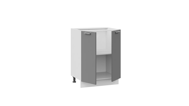 Кухонная тумба Габриэлла 1Н6 (Белый/Титан) в Самаре - изображение 1
