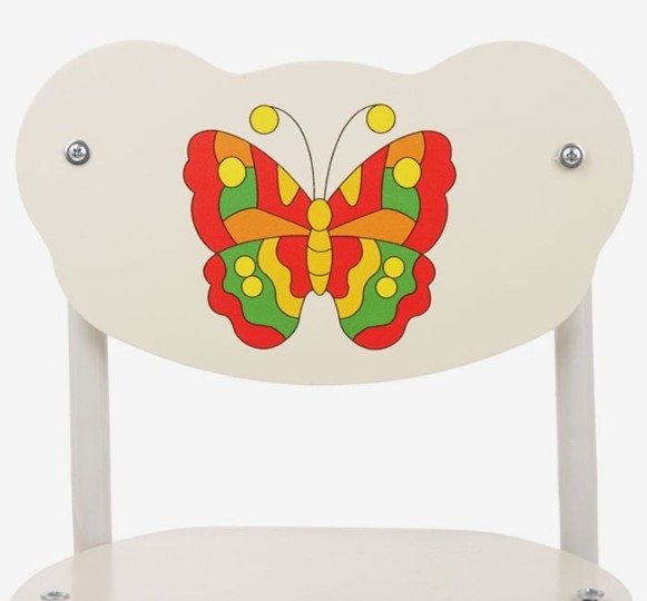 Детский растущий стул Бабочка 2 (Кузя-ББ(1-3)ВСр2) в Самаре - изображение 1