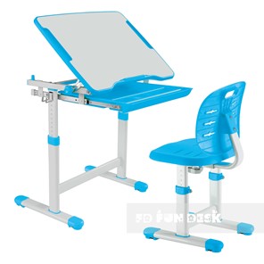 Парта растущая и стул Piccolino III Blue в Самаре