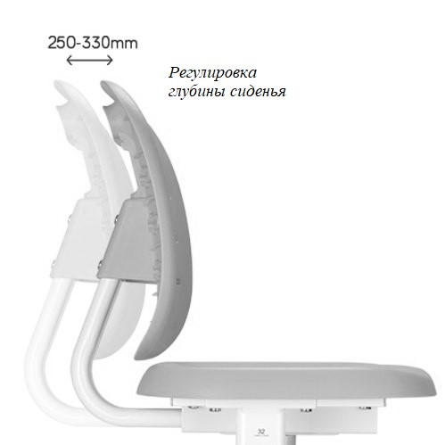 Растущая парта + стул Omino Grey в Самаре - изображение 1