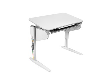 Детский стол-трансформер 5/100 (СУТ. 46) Белый/Белый/Серый с лотком в Самаре