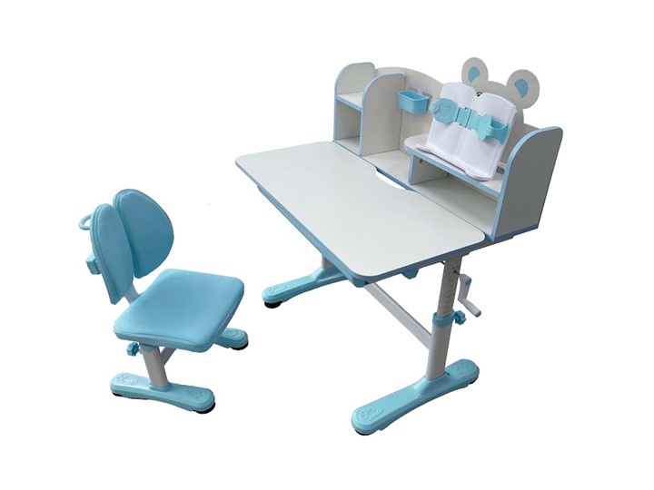 Стол растущий и стул Carezza Blue FUNDESK в Самаре - изображение 1