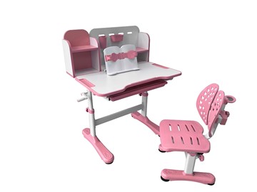 Растущая парта и стул Vivo Pink FUNDESK в Самаре - предосмотр