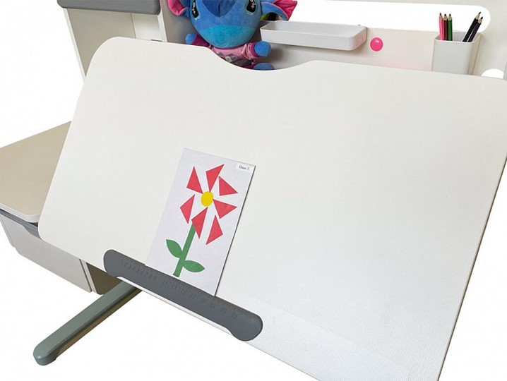 Детский стол-трансформер Mealux Electro 730 + надстройка, Розовый в Самаре - изображение 3