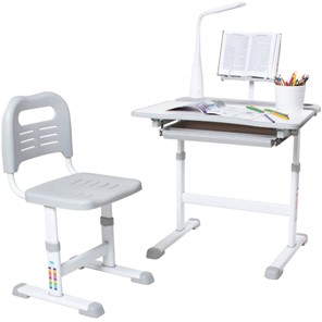 Детский стол-трансформер RIFFORMA SET-17A, серый в Самаре - предосмотр 11