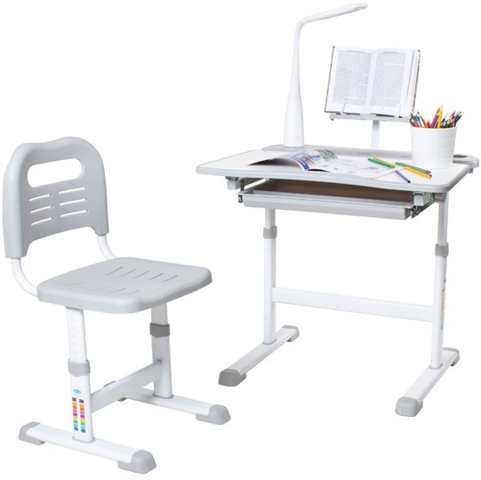Детский стол-трансформер RIFFORMA SET-17A, серый в Самаре - изображение 11