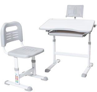Детский стол-трансформер RIFFORMA SET-17A, серый в Самаре - предосмотр 12