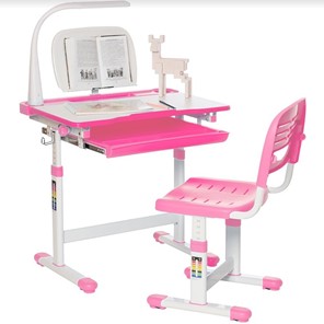 Детский стол-трансформер SET Holto-11 розовый в Самаре