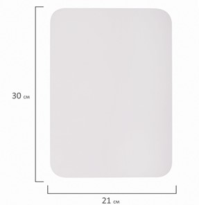 Доска магнитная на холодильник BRAUBERG, 30х21 см с маркером, магнитом и салфеткой в Самаре - предосмотр 8