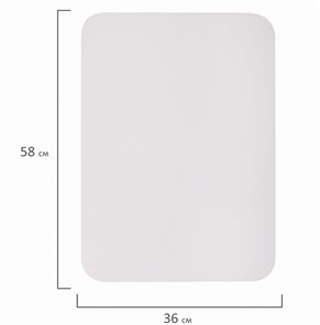 Доска магнитная на холодильник BRAUBERG, 58х36 см с маркером, магнитом и салфеткой в Самаре - предосмотр 8