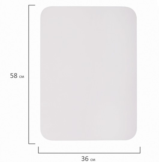 Доска магнитная на холодильник BRAUBERG, 58х36 см с маркером, магнитом и салфеткой в Самаре - изображение 8