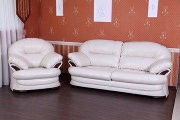 Прямой диван Квин 6 БД и 1 кресло в Самаре