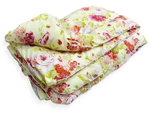 Стеганое одеяло ЭКОНОМ в вакуумной упаковке, полиэстер в Самаре - изображение